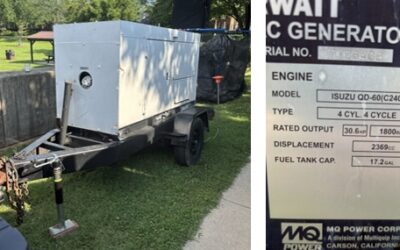 Isuzu QD-60 (C240) Generator
